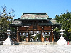 神戸初詣スポット　湊川神社の初詣